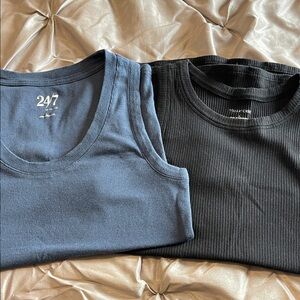 2 Maurices Tank Tops